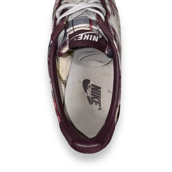 Nike Cortez '72 &quot;Burgundy Plaid&quot; 385395-602 Super RARE Women's 7.5