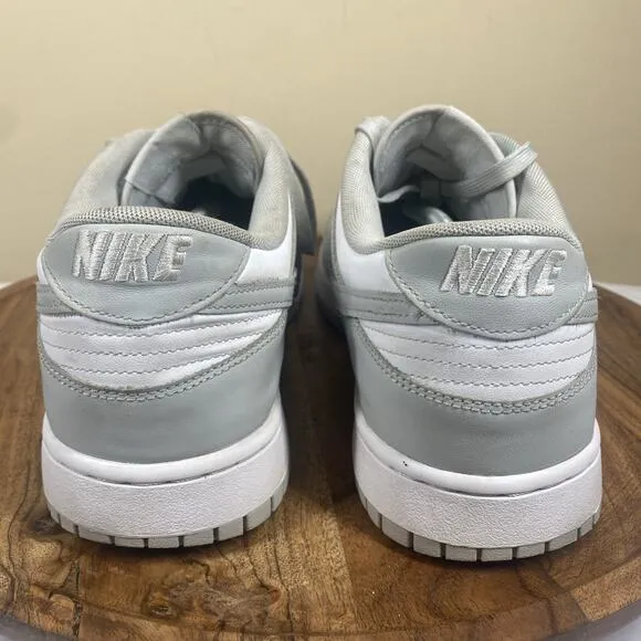 Nike Dunk Low Grey Fog Mens White And Grey Size 14 Low Top Shoes Sneakers