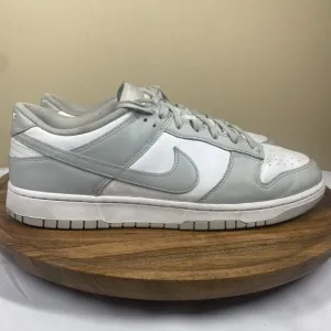Nike Dunk Low Grey Fog Mens White And Grey Size 14 Low Top Shoes Sneakers