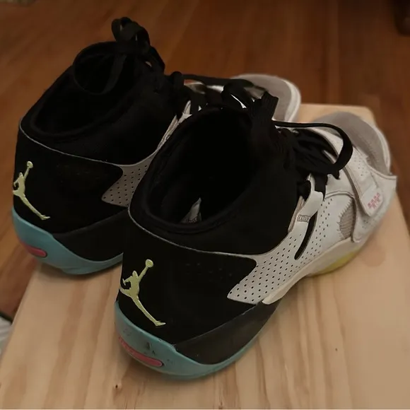 Nike Jordan Zion 2 White/Volt-Black-Dynamic Turquoise Men Sneakers Shoes