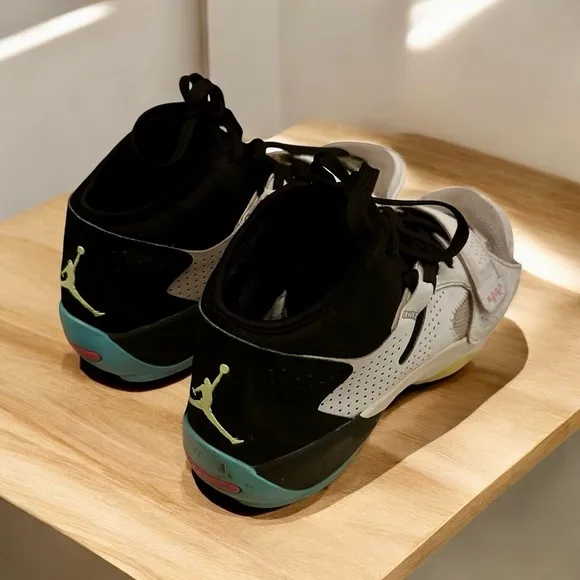 Nike Jordan Zion 2 White/Volt-Black-Dynamic Turquoise Men Sneakers Shoes