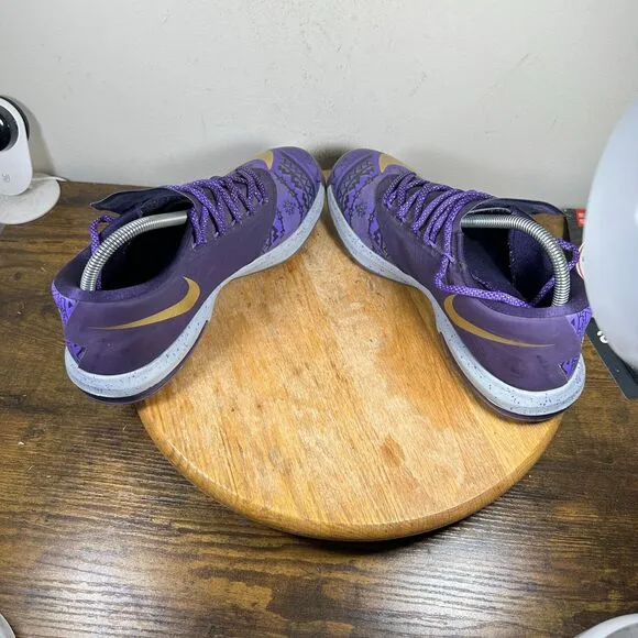 Nike KD VI 6 Black History Month Purple Black Shoes Men's Size 9 646742-500