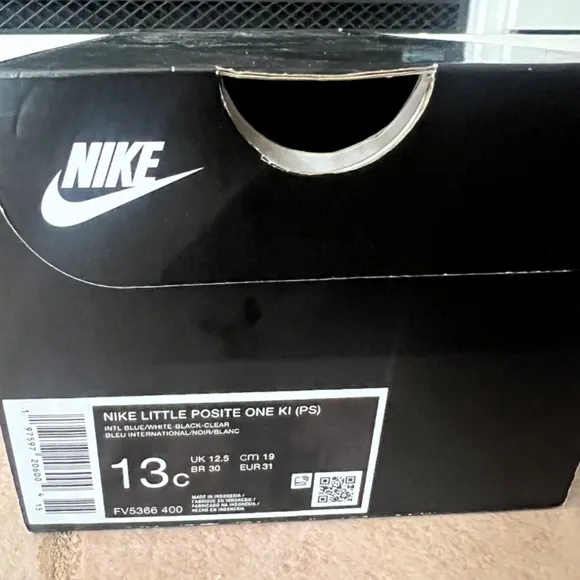 Nike Little Posite One KI PS Size 13c