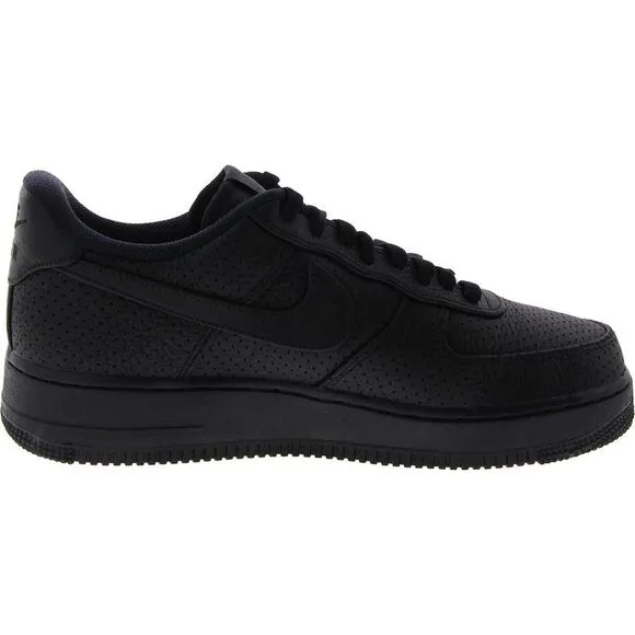 Nike Mens Air Force 1 SP Black Leather Casual And Fashion Sneakers Shoes New