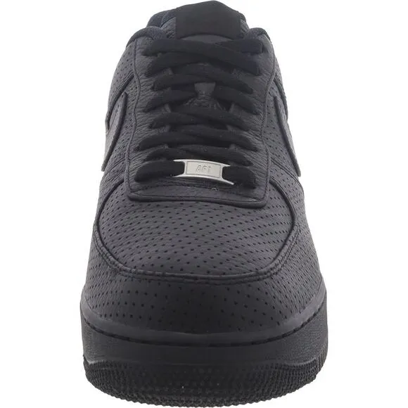 Nike Mens Air Force 1 SP Black Leather Casual And Fashion Sneakers Shoes New