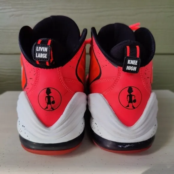 Nike Penny Crimson V Lil Penny 628570-601 Sneakers Shoes Mens Size 10