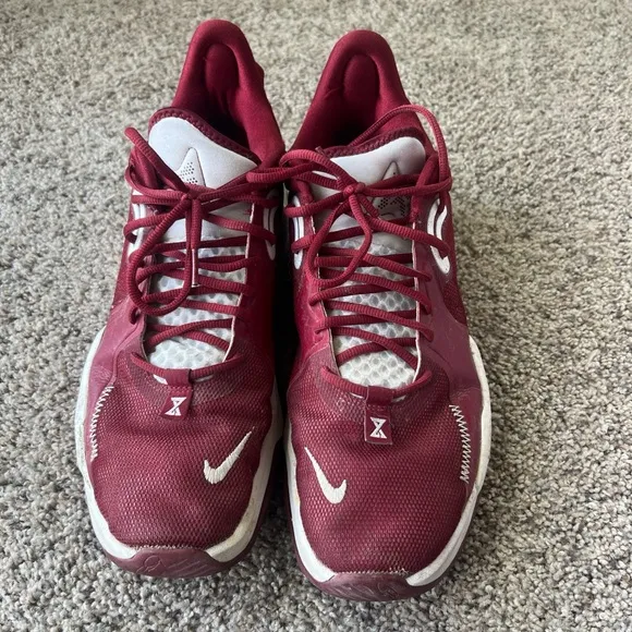 Nike PG 5 TB Team Red Basketball Shoes DM5045-601