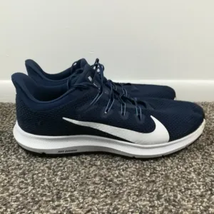 Nike Quest 2 Blue White Running Shoes Sneakers CI3801-400 Mens Size 10.5