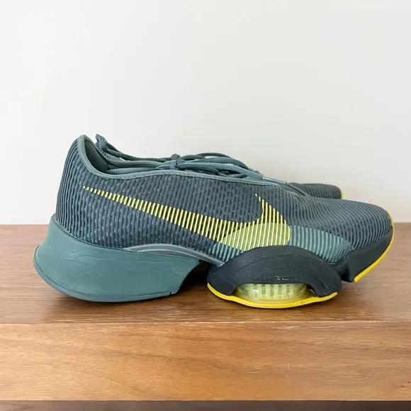 Nike zoom superrep 2 men sneakers green yellow size 10