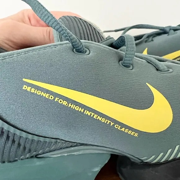 Nike zoom superrep 2 men sneakers green yellow size 10