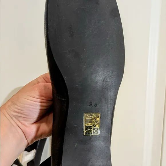 NWB BLACK Jeffrey Campbell “That’s A Wrap” Ballet Flats - 9.5