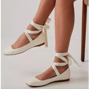 NWB BLACK Jeffrey Campbell “That’s A Wrap” Ballet Flats - 9.5
