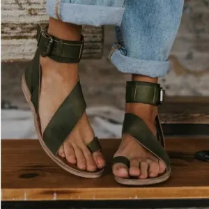 NWB Free People Vale Boot Sandal Khaki Green Leather Size 41