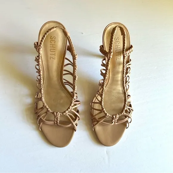 NWOB Anthropologie Schutz Jinny Heels