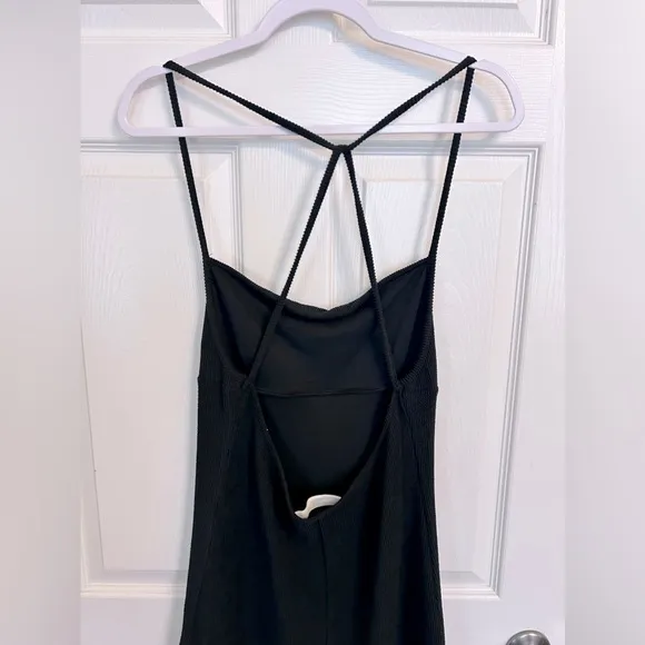 NWOT Free People, Moss Midi, Small in Black