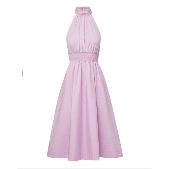 NWT Veronica Beard Kinny Halter Dress Lilac size 8
