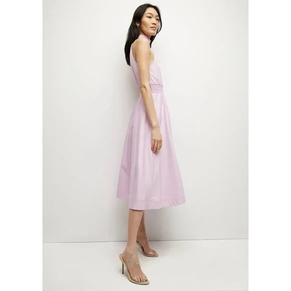 NWT Veronica Beard Kinny Halter Dress Lilac size 8