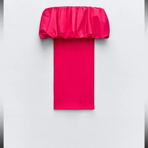 NWT Zara off the shoulder dress