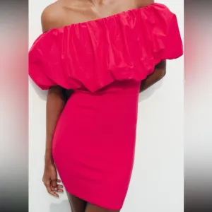 NWT Zara off the shoulder dress
