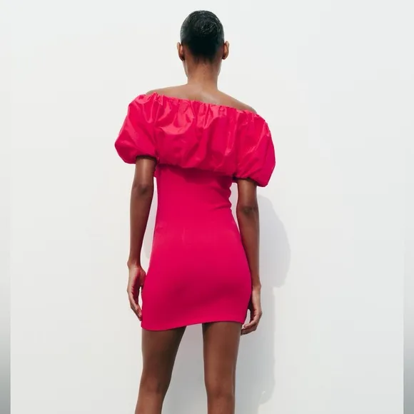 NWT Zara off the shoulder dress