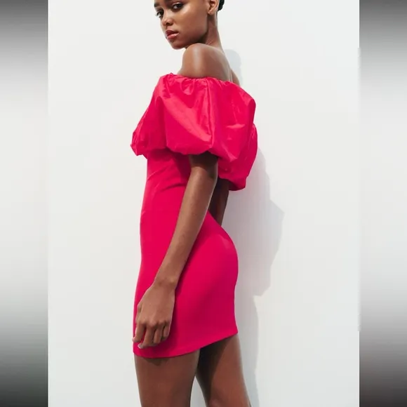 NWT Zara off the shoulder dress