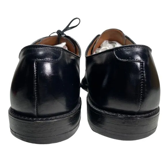Old Money Allen Edmonds Park Avenue Cap Toe Mens 13 AAA Classic Black Dress Shoe