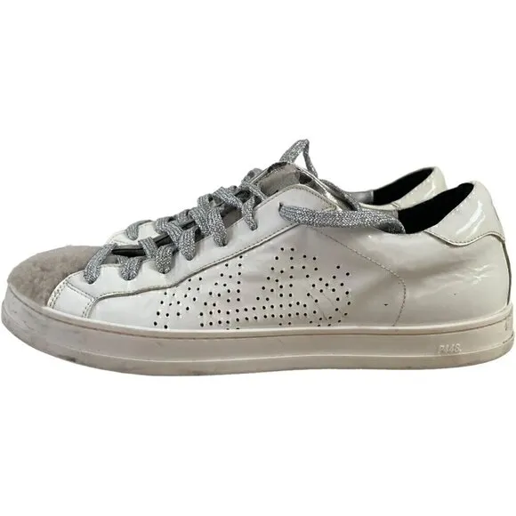 P448 John Shearling Patent Sneaker