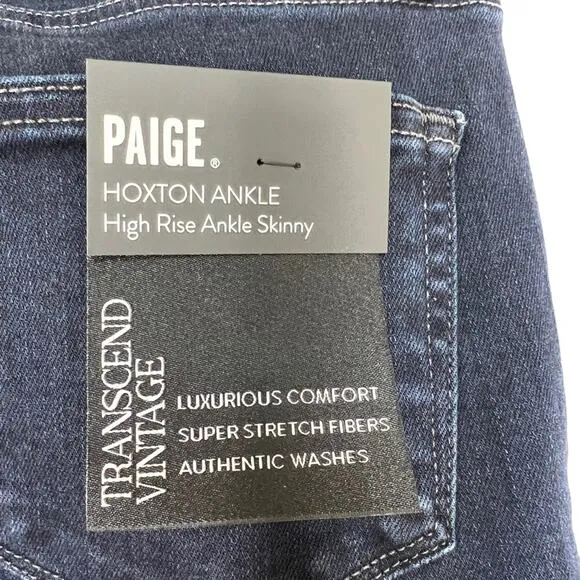 PAIGE Denim Hoxton Ankle Skinny in Telluride Size 24