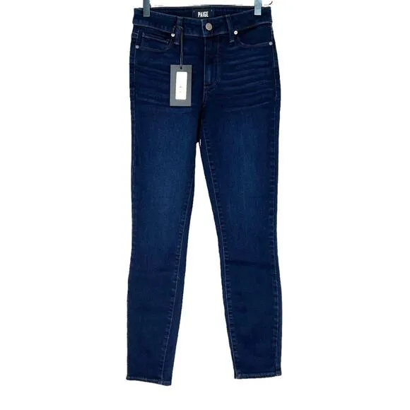 PAIGE Denim Hoxton Ankle Skinny in Telluride Size 24