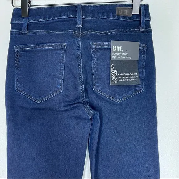 PAIGE Denim Hoxton Ankle Skinny in Telluride Size 24
