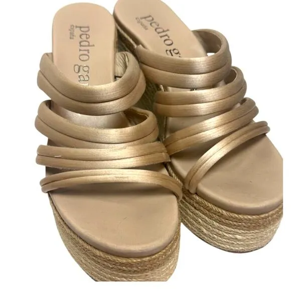 Pedro Garcia Dante Strappy Wedge Sandals Sz. 36 (US 6)