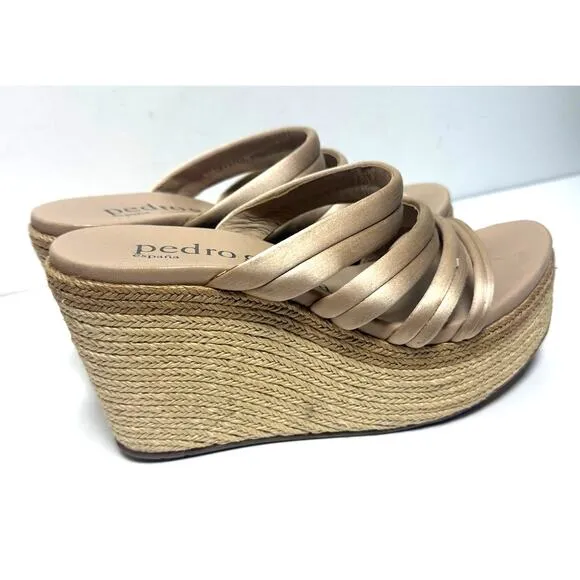Pedro Garcia Dante Strappy Wedge Sandals Sz. 36 (US 6)
