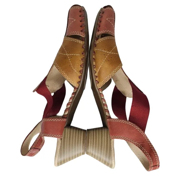 Pikolinos Leather Slingback Sandals Euro 39 US 8.5-9