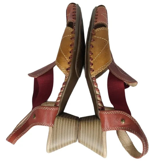 Pikolinos Leather Slingback Sandals Euro 39 US 8.5-9
