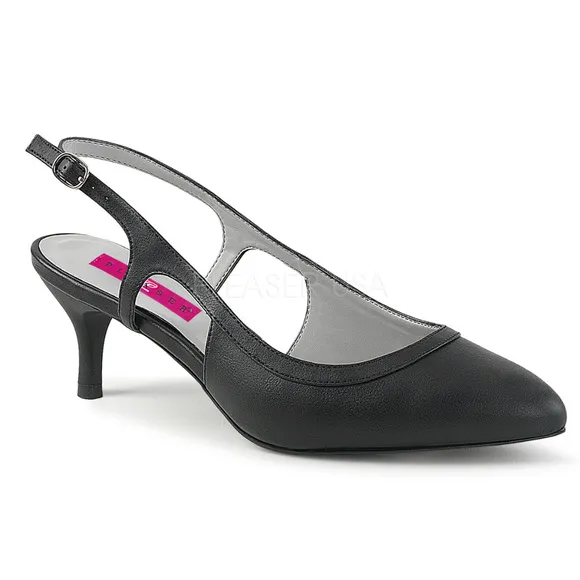 Pointy Toe Slingback High Heel Shoes