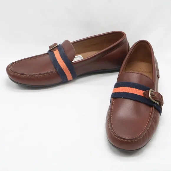 Polo Ralph Lauren Men's Riali Drivers Leather Loafer Shoes