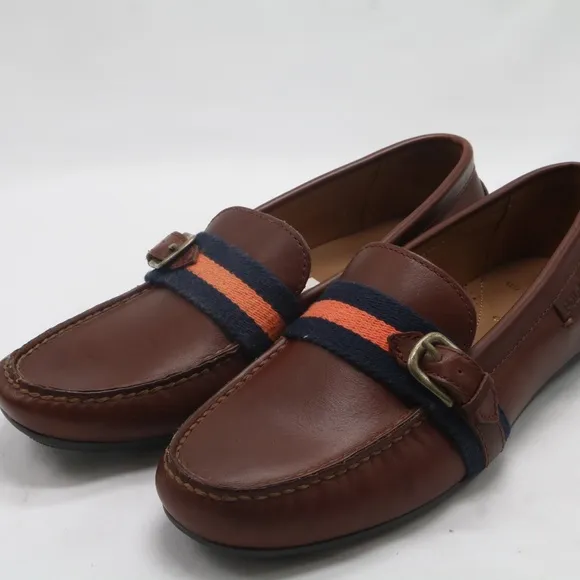 Polo Ralph Lauren Men's Riali Drivers Leather Loafer Shoes