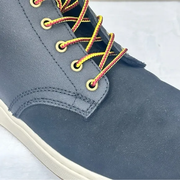 Polo Ralph Lauren Shrunken Sneaker Boots‎ Men's Black Nubuck Ankle Size 12 NWOB