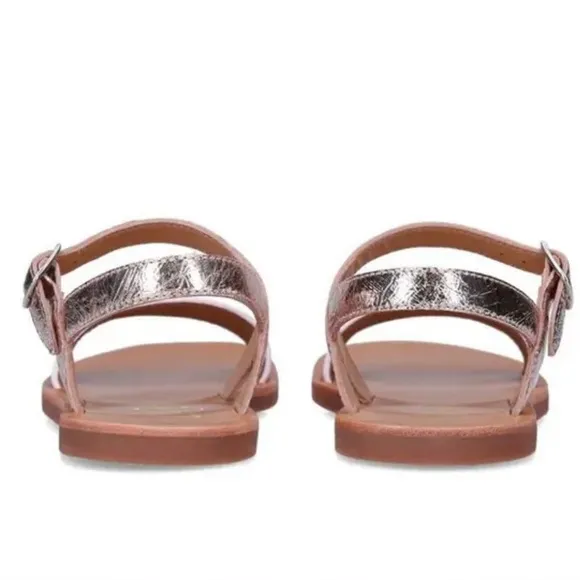 Pom D’Api Plagette Tao Open-Toe Leather Sandals - Size 13