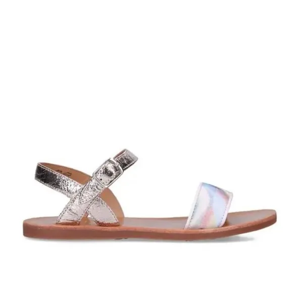 Pom D’Api Plagette Tao Open-Toe Leather Sandals - Size 13