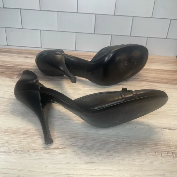 Prada bow tie Black Women's Heels