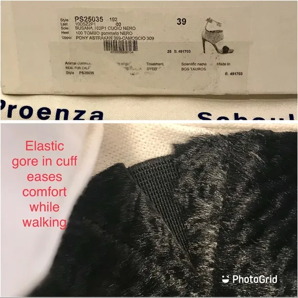 PROENZA SCHOULER Calf Hair Heel Shoes EU 39 / US 8.5  New in Box  $1,075 Retail