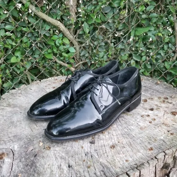 Pronto Uomo Firenze Dress Shoes Formal Tux Black