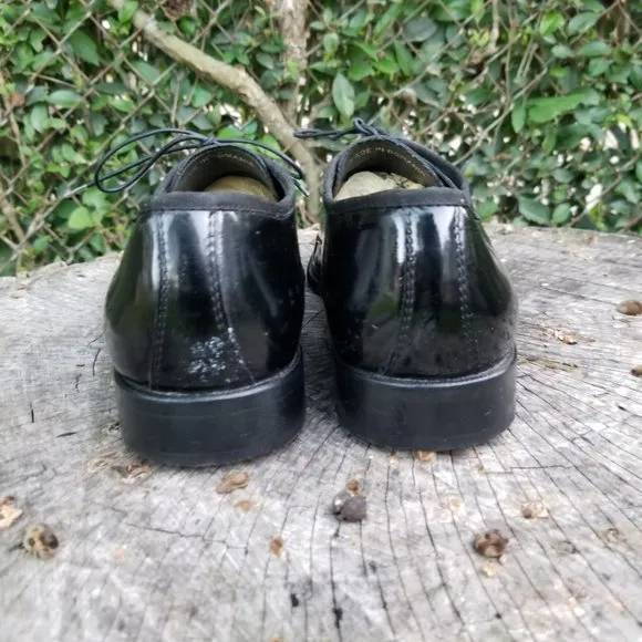 Pronto Uomo Firenze Dress Shoes Formal Tux Black