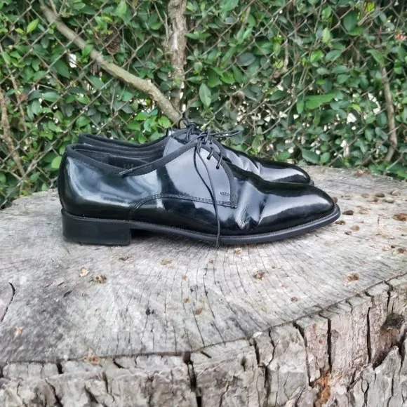 Pronto Uomo Firenze Dress Shoes Formal Tux Black