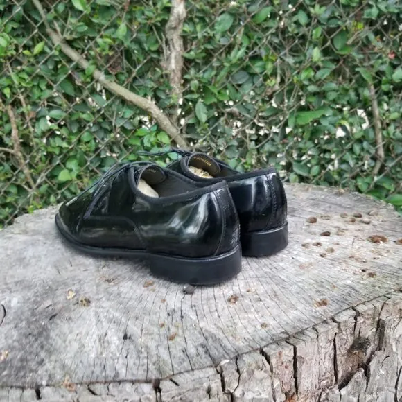 Pronto Uomo Firenze Dress Shoes Formal Tux Black