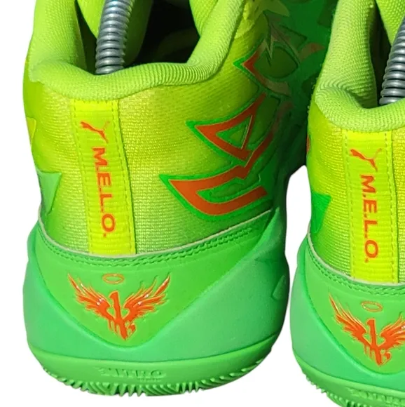 Puma LaMelo Ball MB.02 &quot;Nickelodeon Slime&quot; Sneakers sz 6