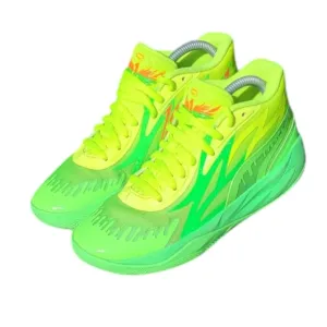 Puma LaMelo Ball MB.02 &quot;Nickelodeon Slime&quot; Sneakers sz 6