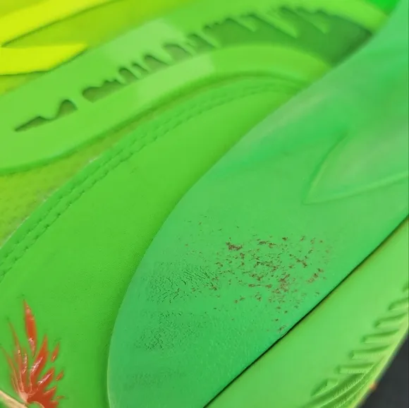 Puma LaMelo Ball MB.02 &quot;Nickelodeon Slime&quot; Sneakers sz 6