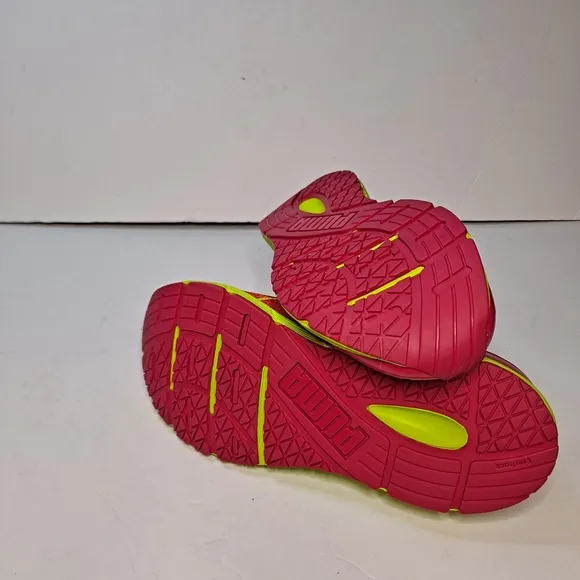 Puma Sequence Running Shoes Women's   Pink Green Size 7.5